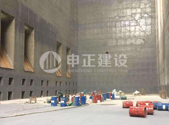 發電廠垃圾池聚脲防腐噴塗