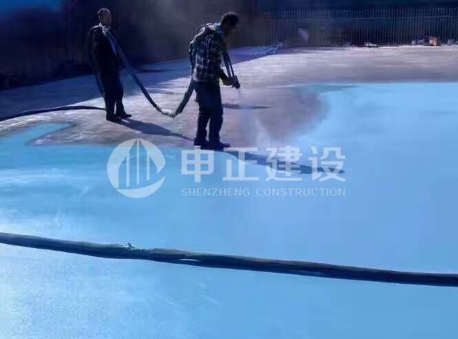 水上樂園聚脲噴塗
