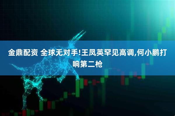 金鼎配资 全球无对手!王凤英罕见高调,何小鹏打响第二枪