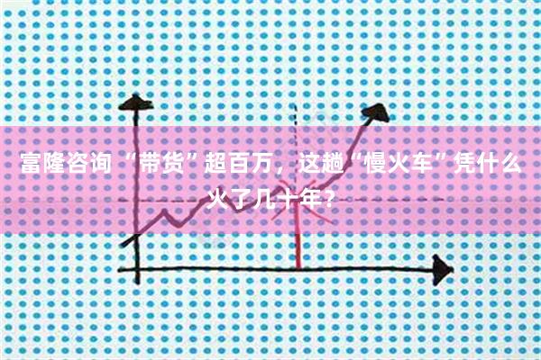 富隆咨询 “带货”超百万，这趟“慢火车”凭什么火了几十年？